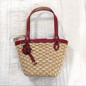Brighton basket weave purse